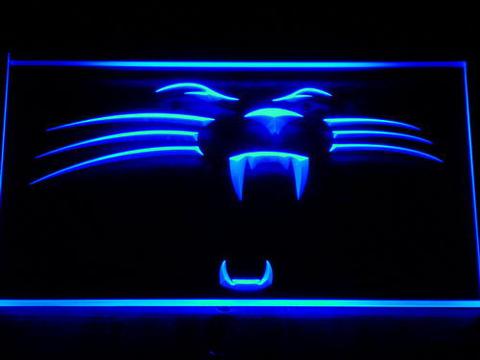 Carolina Panthers Panther LED Neon Sign